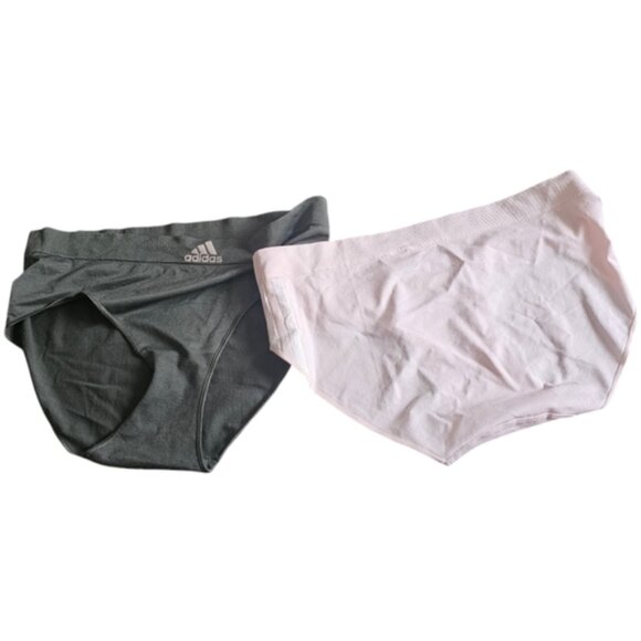 Pink and Green Adidas Women's Underwear 2 Pairs - Picture 1 of 11